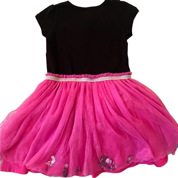 JoJo Siwa Bowtastic Black & Pink Tutu Dress size 7/8 - Picture 2 of 7